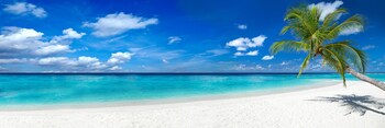 Private beach, white sand, beach cabanas, beach umbrellas