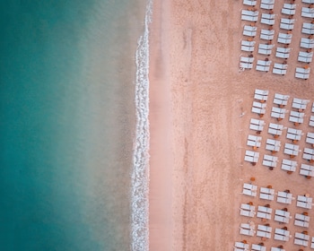 Private beach, sun loungers, beach umbrellas, beach towels